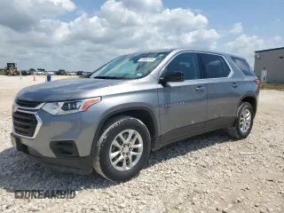 2021 Chevrolet Traverse LS with VIN 1GNERFKW7MJ160531, listed as a Copart auction lot 54984175 with 56,268 mi miles and Clean title. Bid and sale history available at DreamBid. Image 1.