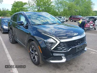 2024 Kia Sportage EX with VIN KNDPVCDGXR7160299, listed as a IAAI auction lot 42216974 with 26,055 mi miles and . Bid and sale history available at DreamBid. Image 1.