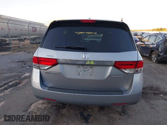 2017 Honda Odyssey SE with VIN 5FNRL5H38HB020908, listed as a IAAI auction lot 41239727 with 112,316 mi miles and . Bid and sale history available at carsss.com. Image 16.