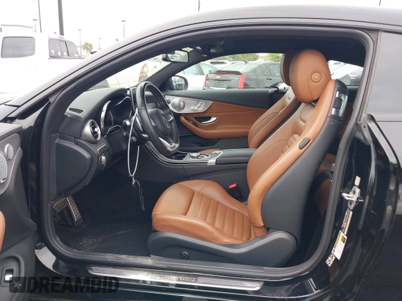 2017 Mercedes-Benz C 43 AMG with VIN WDDWJ6EB1HF501160, listed as a IAAI auction lot 42185283 with 36,450 mi miles and . Bid and sale history available at carsss.com. Image 5.