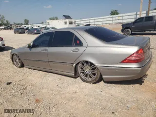 2006 Mercedes-Benz S-Class 5.0L with VIN WDBNG75J36A480287, listed as a Copart auction lot 53313745 with 0 mi miles and Clean Title. Bid and sale history available at carsss.com. Image 2.