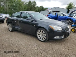 2011 Buick Regal CXL Turbo TO7 with VIN W04G15GV4B1079982, listed as a Copart auction lot 65069634 with 164,335 mi miles and Clean Title. Bid and sale history available at carsss.com. Image 4.