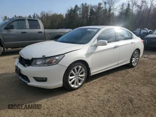 2015 Honda Accord Touring with VIN 1HGCR3F92FA800524, listed as a Copart auction lot 51958645 with 122,745 mi miles and Salvage title. Bid and sale history available at DreamBid. Image 1.