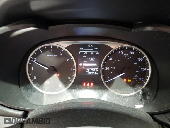 2023 Nissan Versa S with VIN 3N1CN8BV2PL834664, listed as a Copart auction lot 52862075 with 30,776 mi miles and Salvage title. Bid and sale history available at DreamBid. Image 9.