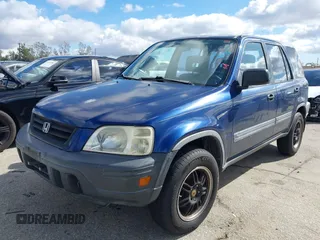 1998 Honda CR-V LX with VIN JHLRD1845WC068779, listed as a IAAI auction lot 41572198 with 191,503 mi miles. Bid and sale history available at carsss.com. Image 2.