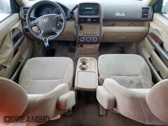 2005 Honda CR-V EX with VIN JHLRD78825C019480, listed as a Copart auction lot 54579275 with 222,220 mi miles and Salvage Title. Bid and sale history available at DreamBid. Image 8.