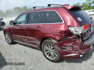 2017 Jeep Grand Cherokee Summit with VIN 1C4RJFJT8HC723895, listed as a Copart auction lot 53960565 with 115,252 mi miles and Salvage title. Bid and sale history available at DreamBid. Image 2.