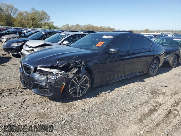 2019 BMW 7 Series 750i xDrive с VIN WBA7F2C5XKB240094, выставлен на аукционе Copart как лот 52735614 с пробегом 54 983 миль миль и Списание • Salvage title. История ставок и продаж доступна на DreamBid. Изображение 1.