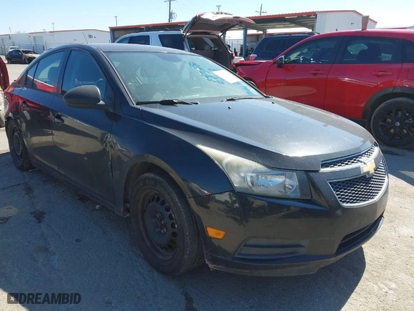 2013 Chevrolet Cruze LS with VIN 1G1PA5SH5D7218758, listed as a IAAI auction lot 41613448 with 165,728 mi miles. Bid and sale history available at carsss.com. Image 1.