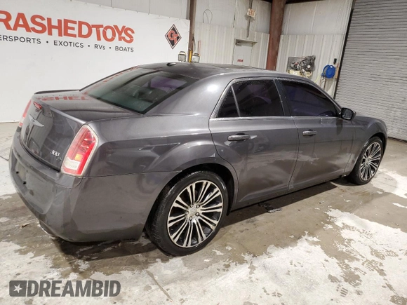 2013 Chrysler 300 with VIN 2C3CCABG3DH621792, listed as a Copart auction lot 37748134 with 202,963 mi miles and Salvage Title. Bid and sale history available at carsss.com. Image 3.