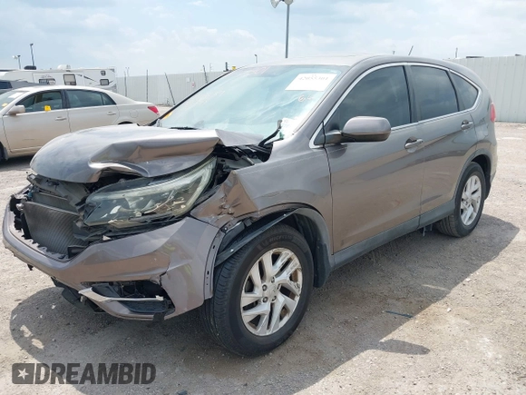 2015 Honda CR-V EX with VIN 3CZRM3H5XFG706968, listed as a IAAI auction lot 42055301 with 79,566 mi miles and . Bid and sale history available at carsss.com. Image 2.