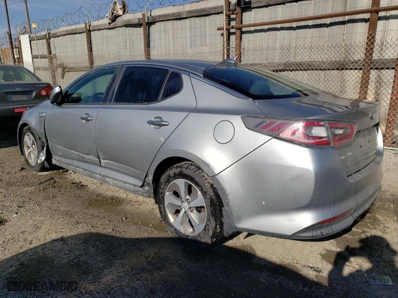 2015 Kia Optima Hybrid with VIN KNAGM4AD7F5083740, listed as a Copart auction lot 49477985 with NaN miles and Salvage Title. Bid and sale history available at carsss.com. Image 2.