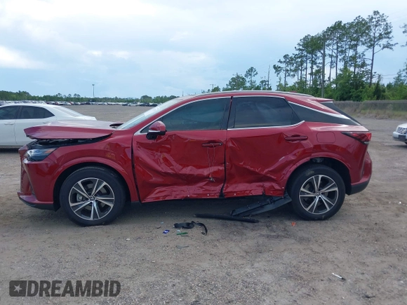 2024 Lexus RX 350h with VIN 2T2BBMCA8RC036659, listed as a IAAI auction lot 42619124 with 19,821 mi miles and . Bid and sale history available at DreamBid. Image 14.