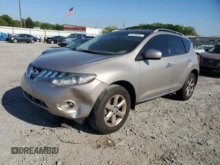 2010 Nissan Murano S with VIN JN8AZ1MU5AW017246, listed as a Copart auction lot 53109595 with 191,437 mi miles and Clean Title. Bid and sale history available at carsss.com. Image 1.
