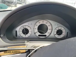 2007 Mercedes-Benz E-Class 3.5L with VIN WDBUF56X97B081594, listed as a Copart auction lot 48623615 with 0 mi miles and Salvage Title. Bid and sale history available at carsss.com. Image 9.