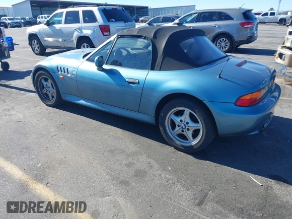1996 BMW 3 Series Z3 1.9 with VIN 4USCH7320TLB75621, listed as a IAAI auction lot 41414858 with 96,609 mi miles and . Bid and sale history available at carsss.com. Image 3.