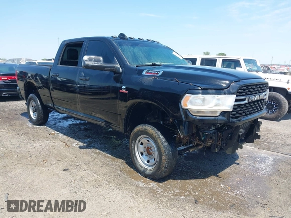 2022 Ram 2500 Big Horn with VIN 3C6UR5DL7NG221484, listed as a IAAI auction lot 42034974 with Not provided miles and . Bid and sale history available at DreamBid. Image 1.