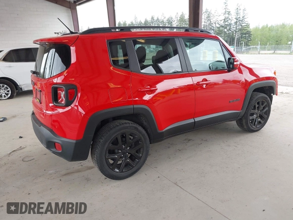 2017 Jeep Renegade Altitude with VIN ZACCJBBB9HPG47295, listed as a IAAI auction lot 42078881 with 49,824 mi miles and . Bid and sale history available at DreamBid. Image 4.