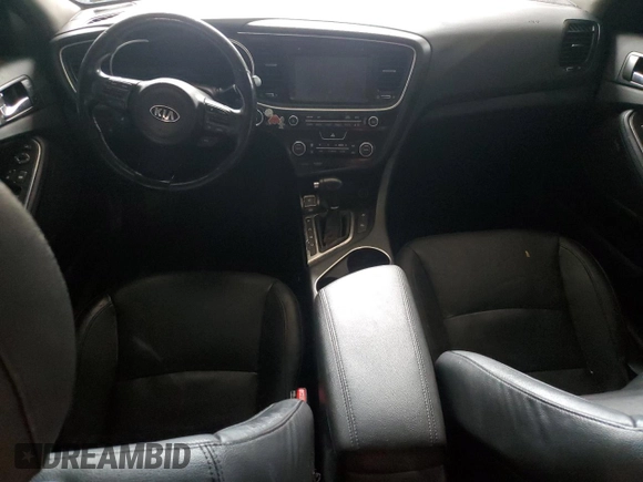 2014 Kia Optima Hybrid EX with VIN KNAGN4AD9E5068880, listed as a Copart auction lot 54985055 with 0 mi miles and Clean Title. Bid and sale history available at carsss.com. Image 8.