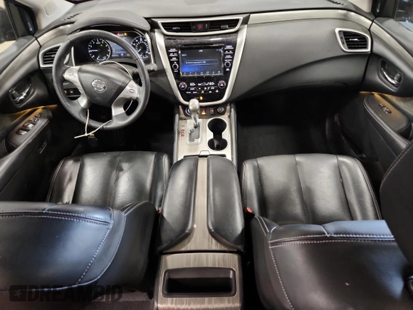 2017 Nissan Murano SL z VIN 5N1AZ2MH9HN158188, wystawiony jako Copart lot #58381815 z przebiegiem 126 272 mil mil oraz Szkoda całkowita • Salvage title. Historia ofert i sprzedaży dostępna na DreamBid. Obrazek 8.