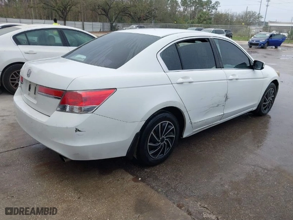 2011 Honda Accord Sdn LX with VIN 1HGCP2F31BA106686, listed as a IAAI auction lot 41550549 with 195655 miles. Bid and sale history available at carsss.com. Image 4.