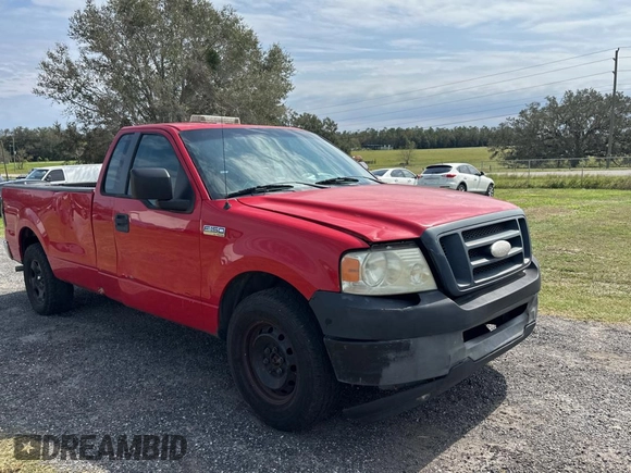 2007 Ford F-150 XL with VIN 1FTRF12W47KB40354, listed as a Copart auction lot 76802094 with 347,761 mi miles and Clean title. Bid and sale history available at DreamBid. Image 1.