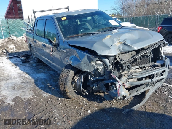 2019 Ford F-150 XL with VIN 1FTEW1EP9KKD60729, listed as a IAAI auction lot 41401427 with 186,277 mi miles. Bid and sale history available at carsss.com. Image 1.