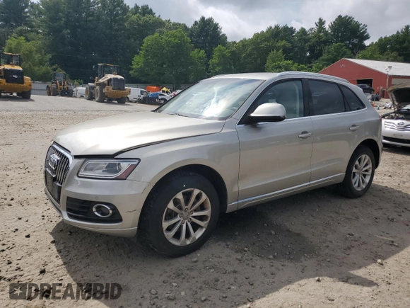 2014 Audi Q5 Premium Plus with VIN WA1LFAFP6EA041055, listed as a Copart auction lot 64993895 with 158,631 mi miles and Clean title. Bid and sale history available at DreamBid. Image 1.