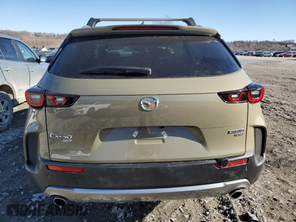 2024 Mazda CX-50 Premium Plus with VIN 7MMVABEY3RN191636, listed as a Copart auction lot 45525425 with 8,164 mi miles and Salvage Title. Bid and sale history available at DreamBid. Image 6.