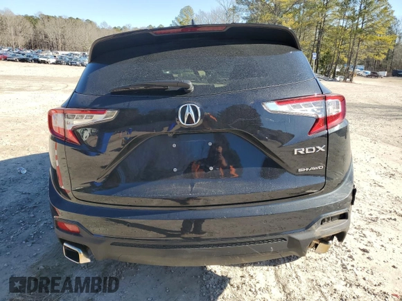 2024 Acura RDX Advance with VIN 5J8TC2H77RL029011, listed as a Copart auction lot 88343075 with 4,507 mi miles and Salvage title. Bid and sale history available at DreamBid. Image 6.