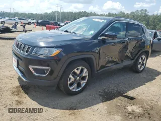 2020 Jeep Compass Limited z VIN 3C4NJCCB9LT198554, wystawiony jako Copart lot #57783275 z przebiegiem 66 992 mil mil oraz Szkoda całkowita • Salvage title. Historia ofert i sprzedaży dostępna na DreamBid. Obrazek 1.