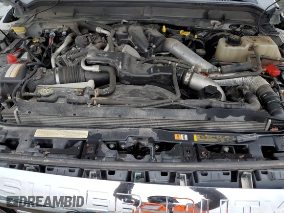 2013 Ford F-250 XL with VIN 1FT7X2BT7DEA62601, listed as a Copart auction lot 43250835 with 124,399 mi miles and Salvage Title. Bid and sale history available at DreamBid. Image 11.