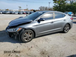 2018 Hyundai Elantra SEL with VIN 5NPD84LF9JH269555, listed as a Copart auction lot 77937644 with Not Provided miles and Salvage Title. Bid and sale history available at DreamBid. Image 1.