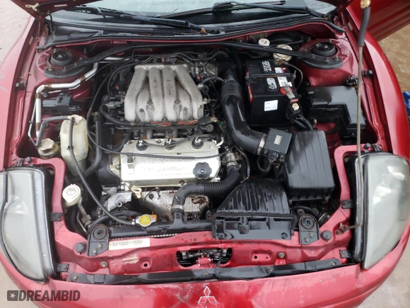2001 Mitsubishi Eclipse GT with VIN 4A3AE55H31E002215, listed as a Copart auction lot 43162935 with 168,713 mi miles and Salvage Title. Bid and sale history available at carsss.com. Image 11.