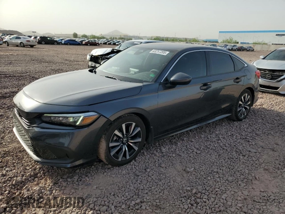 2023 Honda Civic EX with VIN 2HGFE1F7XPH317930, listed as a Copart auction lot 63257205 with 44,600 mi miles and Salvage title. Bid and sale history available at DreamBid. Image 1.