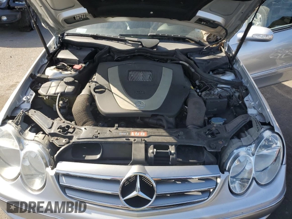 2008 Mercedes-Benz CLK 350 with VIN WDBTK56F38T088745, listed as a Copart auction lot 79519424 with 74,524 mi miles and Salvage Title. Bid and sale history available at DreamBid. Image 11.