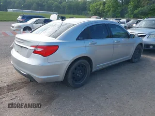 2012 Chrysler 200 LX with VIN 1C3CCBAB8CN167105, listed as a IAAI auction lot 42141518 with 209,638 mi miles. Bid and sale history available at carsss.com. Image 4.