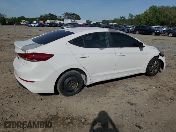 2018 Hyundai Elantra SEL with VIN 5NPD84LF1JH273177, listed as a Copart auction lot 55187265 with 174,107 mi miles and Clean Title. Bid and sale history available at DreamBid. Image 3.