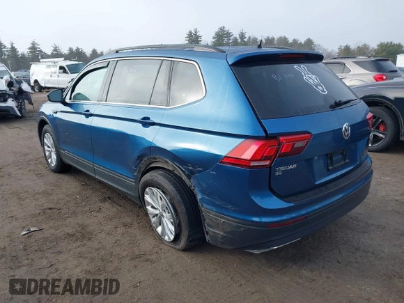 2019 Volkswagen Tiguan SE with VIN 3VV2B7AX4KM017280, listed as a IAAI auction lot 41786487 with 119,949 mi miles and . Bid and sale history available at DreamBid. Image 6.