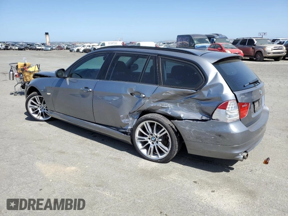 2012 BMW 3 Series 328i with VIN WBAUT9C56CA192315, listed as a Copart auction lot 55689934 with 103,319 mi miles and Salvage title. Bid and sale history available at DreamBid. Image 2.