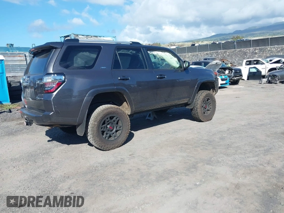 2023 Toyota 4Runner SR5 with VIN JTEMU5JR2P6141140, listed as a IAAI auction lot 40894225 with 14,997 mi miles and . Bid and sale history available at DreamBid. Image 4.