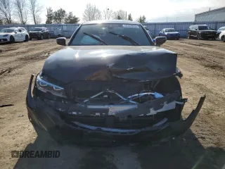 2020 BMW 3 Series 330i xDrive with VIN 3MW5R7J02L8B06976, listed as a Copart auction lot 46354815 with 78,329 mi miles and Salvage Title. Bid and sale history available at DreamBid. Image 5.