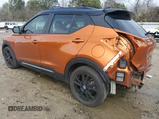 2021 Nissan Kicks SR with VIN 3N1CP5DV8ML559898, listed as a Copart auction lot 48545595 with 31,822 mi miles and Salvage Title. Bid and sale history available at DreamBid. Image 2.