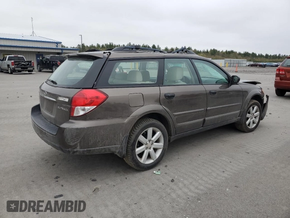 2008 Subaru Outback i with VIN 4S4BP61C987306693, listed as a Copart auction lot 56341745 with Not provided miles and Salvage title. Bid and sale history available at DreamBid. Image 3.