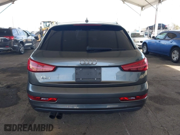 2018 Audi Q3 Premium with VIN WA1BCCFS5JR006653, listed as a IAAI auction lot 41590415 with 65,008 mi miles. Bid and sale history available at carsss.com. Image 17.