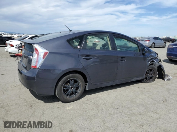 2014 Toyota Prius Four with VIN JTDKN3DU8E1801995, listed as a Copart auction lot 52741375 with 236,183 mi miles and Salvage Title. Bid and sale history available at carsss.com. Image 3.