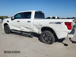 2018 Nissan Titan XD PRO-4X with VIN 1N6BA1F44JN527370, listed as a Copart auction lot 75735564 with 81,272 mi miles and Salvage Title. Bid and sale history available at carsss.com. Image 2.