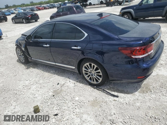 2017 Lexus LS 460 with VIN JTHBL5EFXH5145375, listed as a Copart auction lot 60652145 with 67,062 mi miles and Salvage title. Bid and sale history available at DreamBid. Image 2.