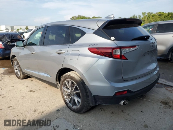 2020 Acura RDX w/Technology Pkg with VIN 5J8TC2H53LL029951, listed as a Copart auction lot 60509783 with 20,220 mi miles. Bid and sale history available at carsss.com. Image 2.