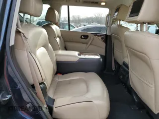 2017 Nissan Armada Platinum with VIN JN8AY2NE7H9703152, listed as a Copart auction lot 46479295 with 172,895 mi miles and Salvage Title. Bid and sale history available at carsss.com. Image 11.